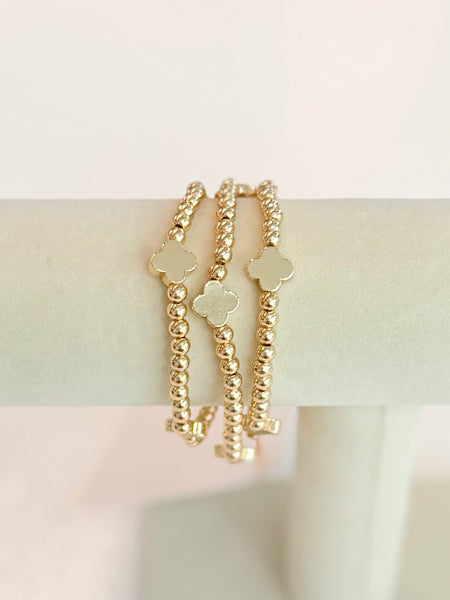 Sweet Shine Bracelet Stack - Gold