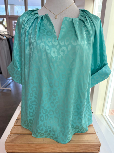 Fiercely Fabulous Top - Emerald