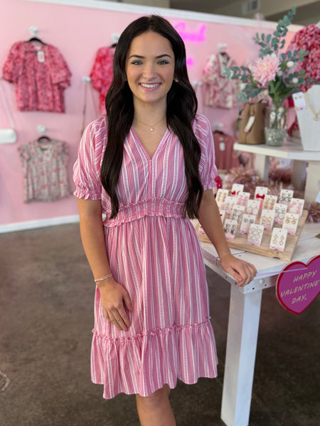Easy Simplicity Dress - Pink