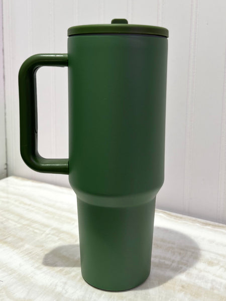 On The Go Tumbler - Forest Green