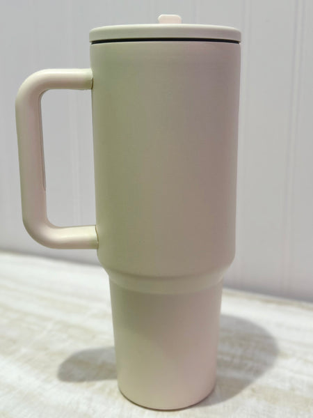 On The Go Tumbler - Beige