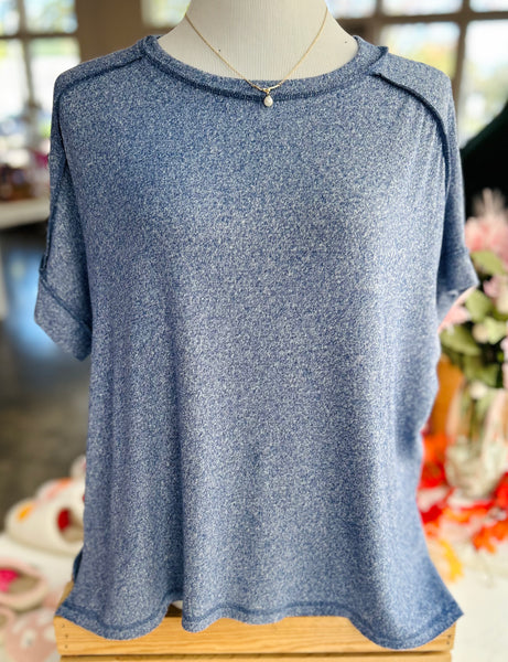 Sweet Serenity Tee - Navy