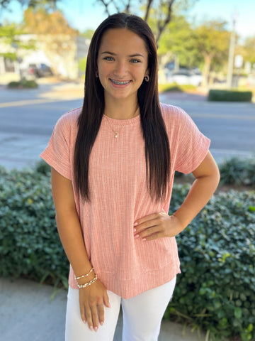 Effortless Days Top - Pink