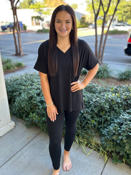 Cozy Hour Lounge Set - Black