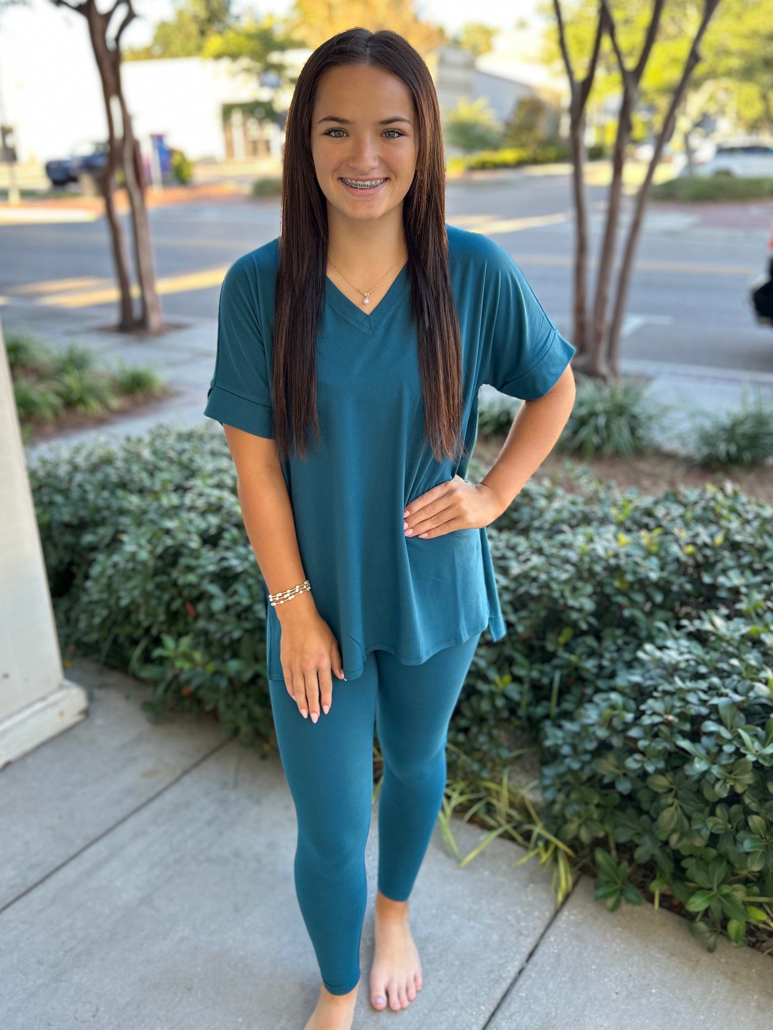 Cozy Hour Lounge Set - Teal