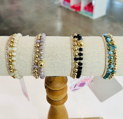 Shimmering Elegance Bracelet Set