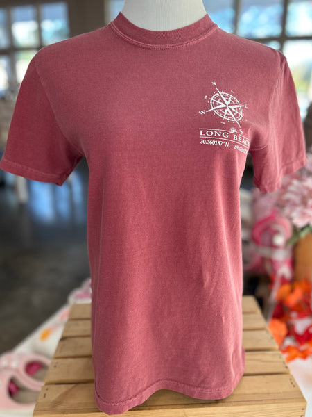 Comfort Colors Oakley T-Shirt – Maroon