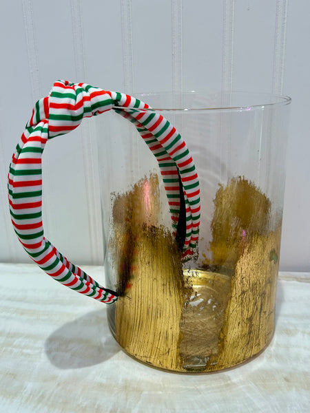 Sweet Stripe Holiday Headband
