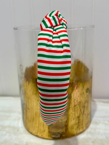 Sweet Stripe Holiday Headband