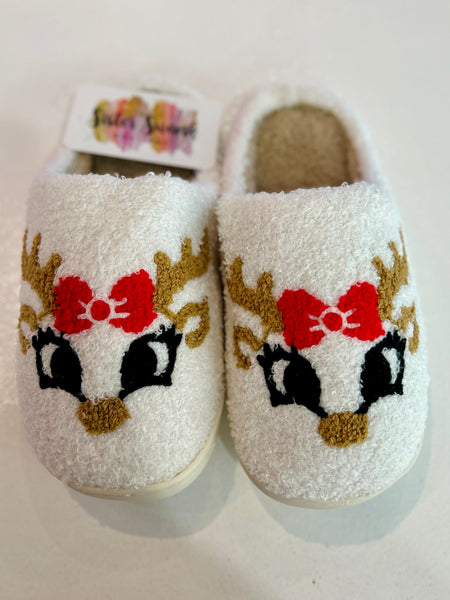 Reindeer Slippers