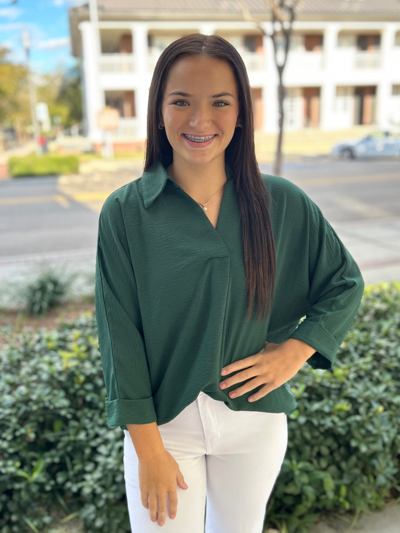 Express Yourself Top - Green