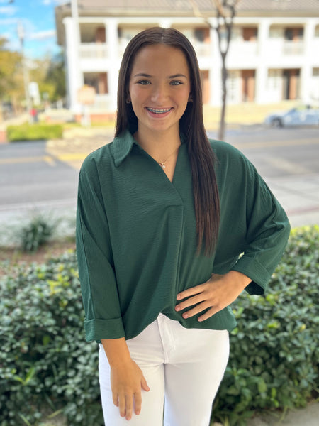 Express Yourself Top - Green