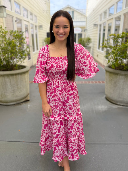 Sweet Serenade Dress - Pink