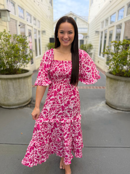 Sweet Serenade Dress - Pink
