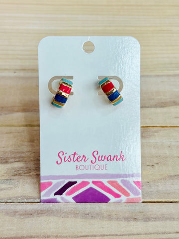 Soft Glow Huggie Hoops