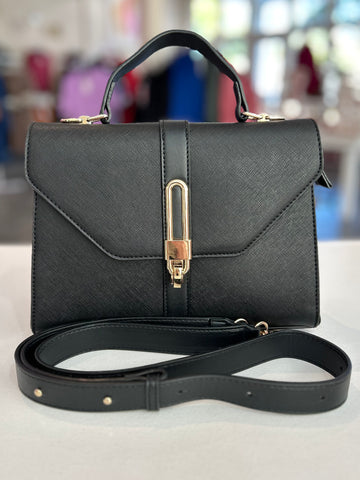 The Lock & Love Purse - Black