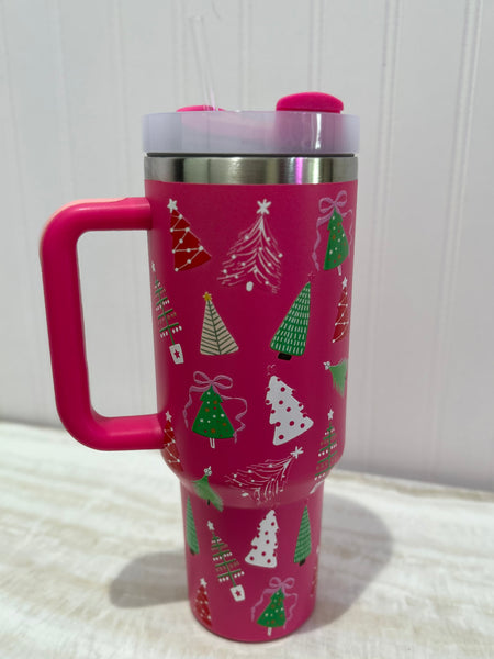 Tinsel And Trees Tumbler