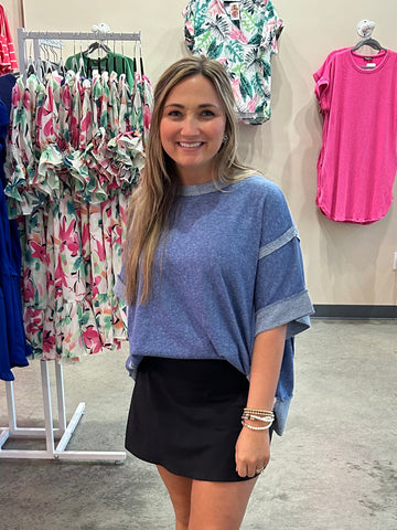 All The Better Top - Navy