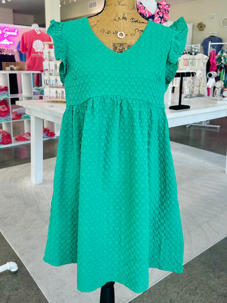 Be True Dress - Green