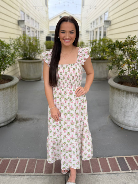 Coastal Romance Dress - Pink