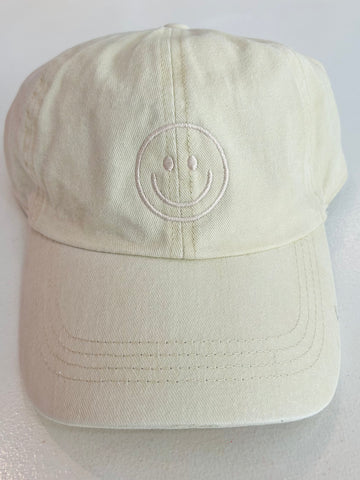 Always Be Happy Cap - Beige