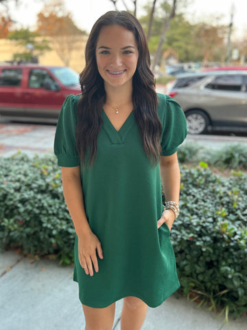 Holly Jolly Dress - Green