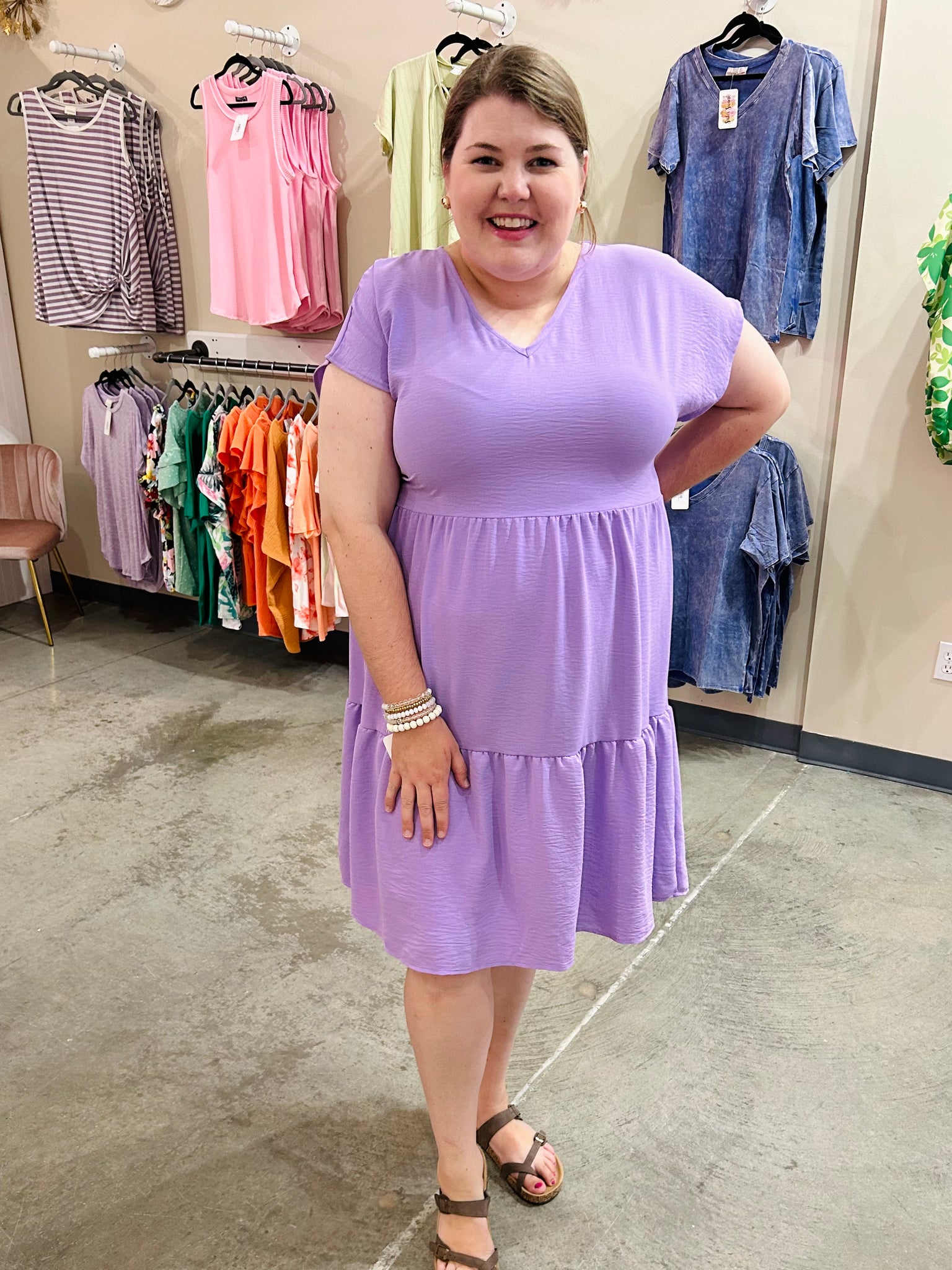 Summer Lovin Dress - Lavender