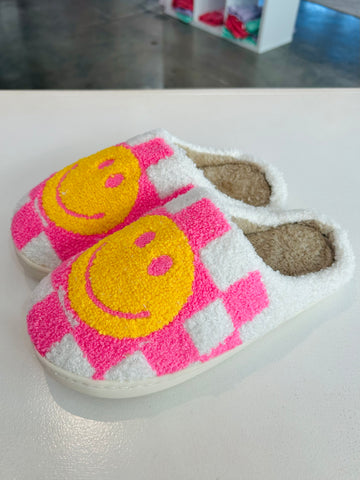 Happy Feet Slippers - Pink