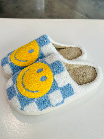 Happy Feet Slippers - Blue