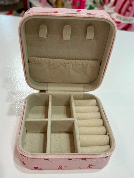 The Carry-On Case - Cherry Bow