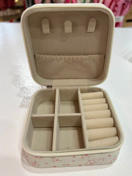 The Carry-On Case - White Bow