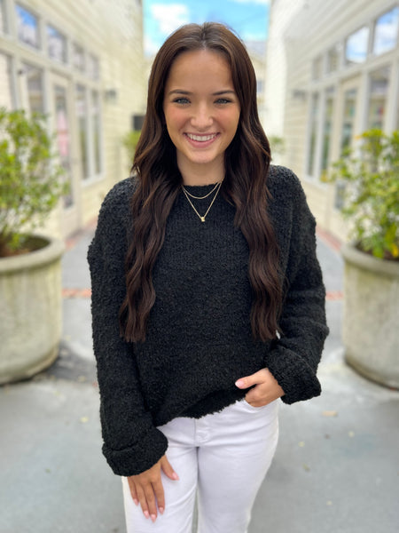 Soft & Sweet Sweater - Black