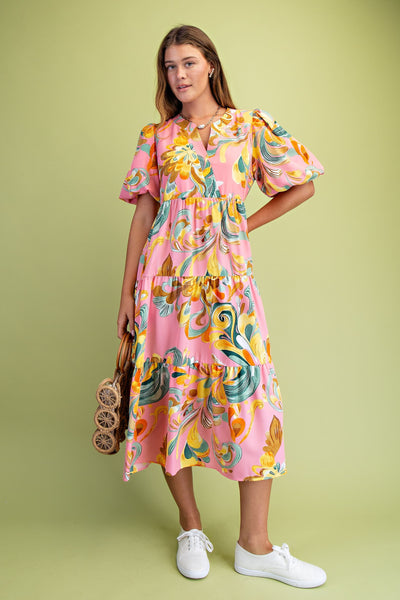 Pink Palazzo Nights Dress