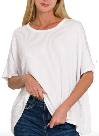 Let Them Know Top - White