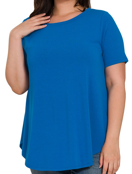 Simplify Life Top - Blue