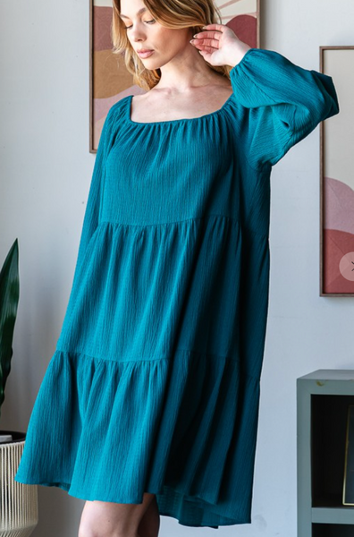 Be The Moment Dress - Teal