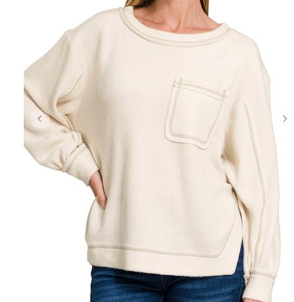 Made For Me Sweater - Beige