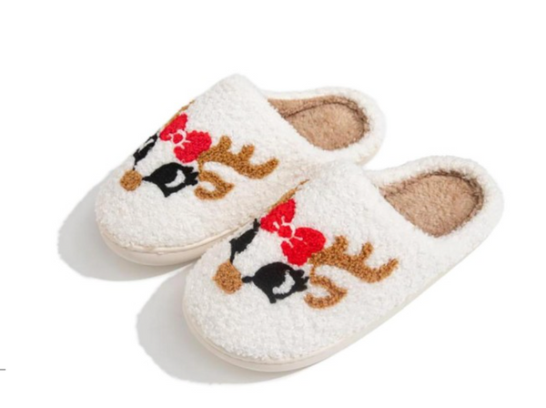 Reindeer Slippers