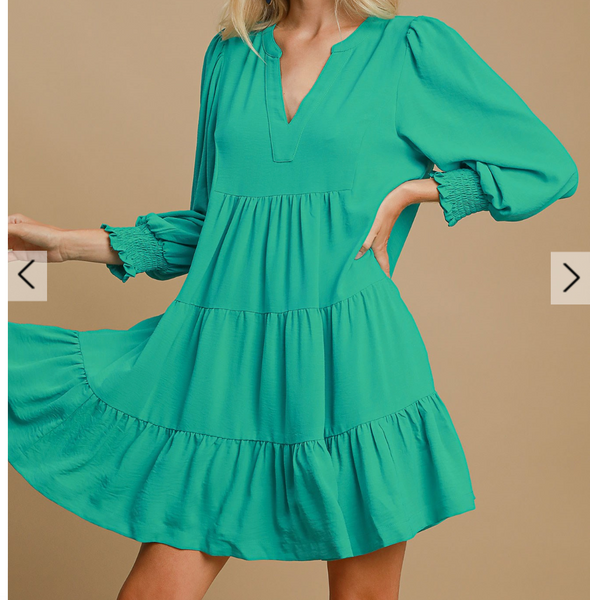 My Happy Place Dress - Jade