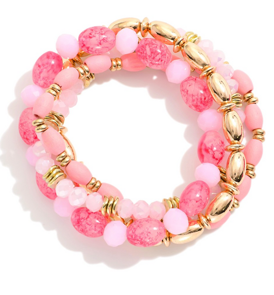 Pretty in Pink Bracelet Set