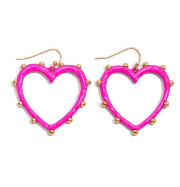 Lover Girl Heart Earrings