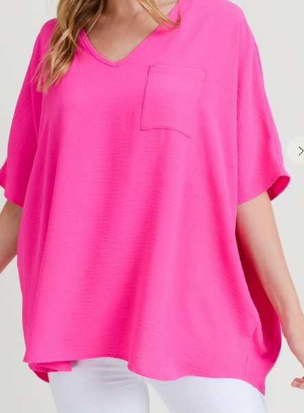 Let's Go Out Blouse - Pink