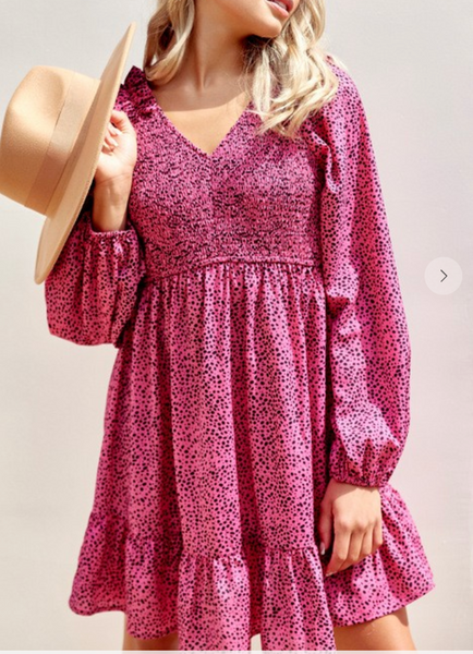 Romantic Notion Dress - Pink