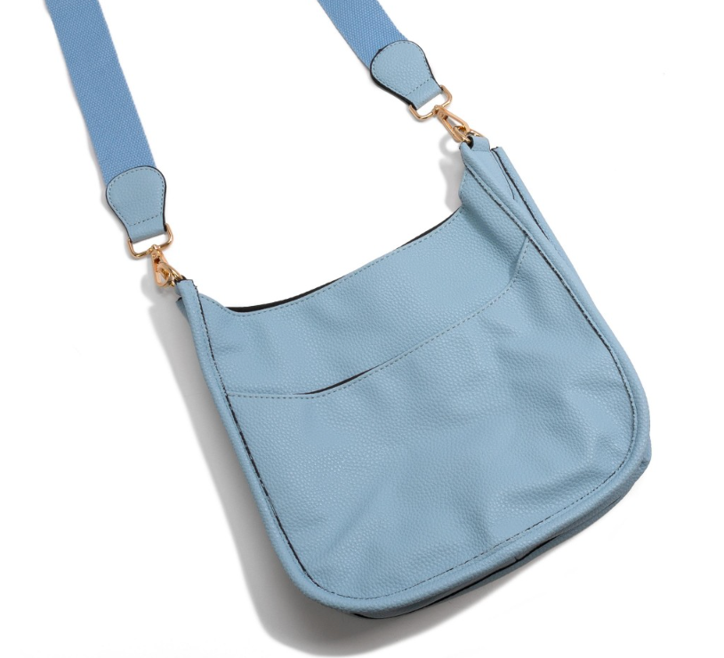 Classic Leather Purse - Blue