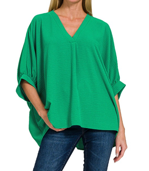 Nothing But The Best Blouse - Green