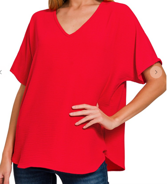 Daybreak Dreams Top - Red