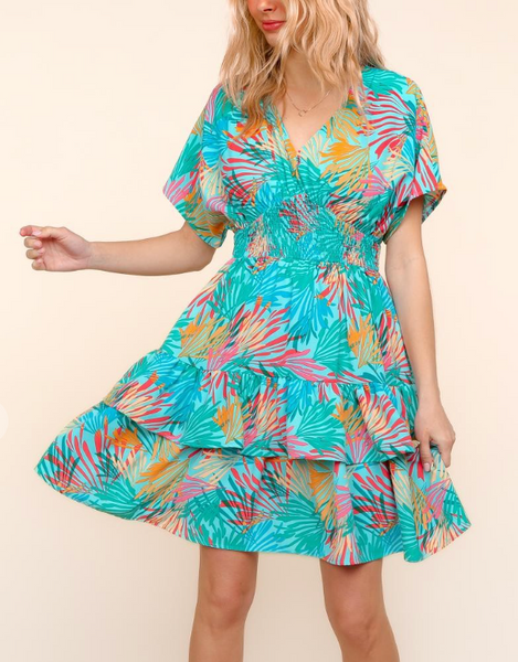 Island Breeze Dress - Mint