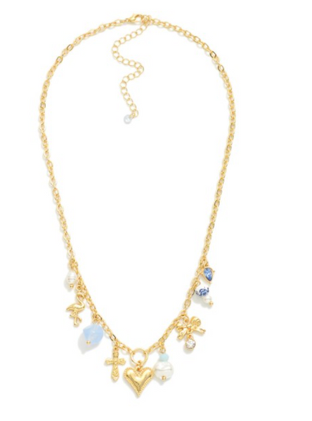 Vintage Beloved Keepsake Necklace - Gold