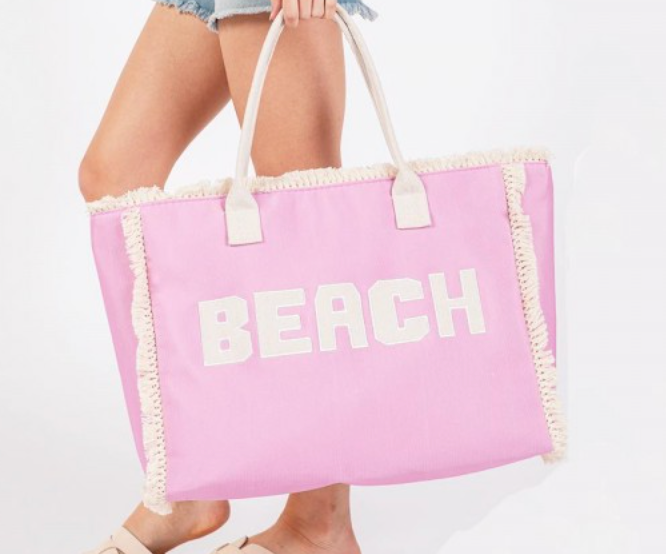 Beach Bound Tote - Pink