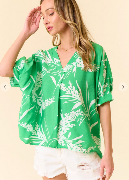 Summer Breeze Top - Green